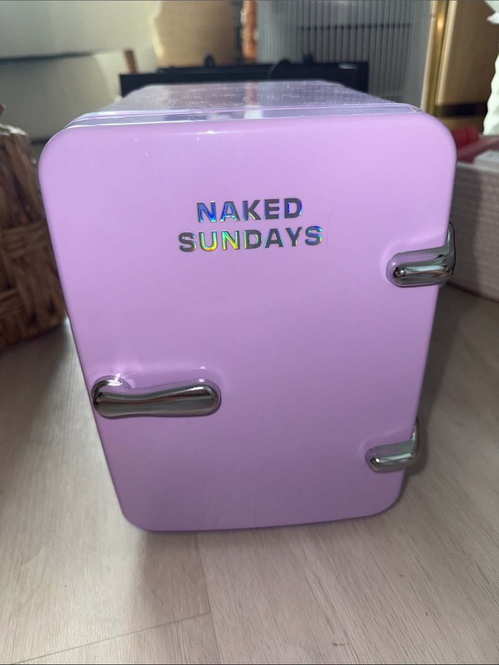 Skincare fridge